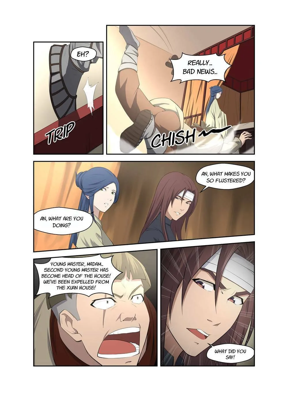 Read Heaven Defying Sword chapter 3 image 12 on Lezhin