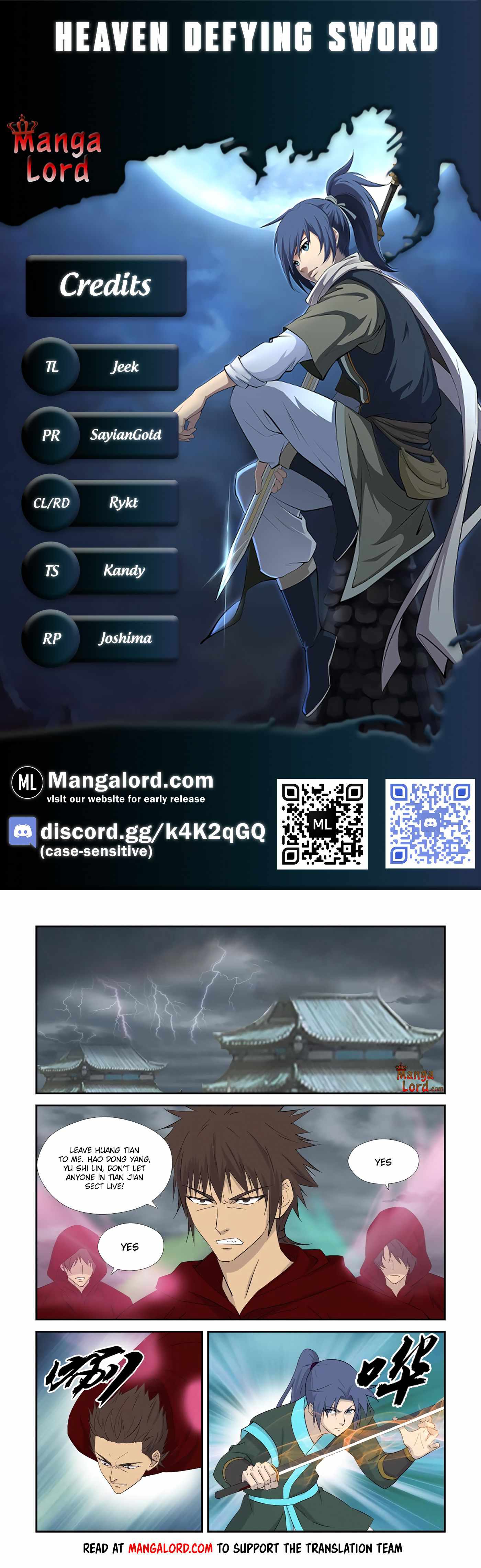Read Heaven Defying Sword chapter 334 image 0 on Lezhin