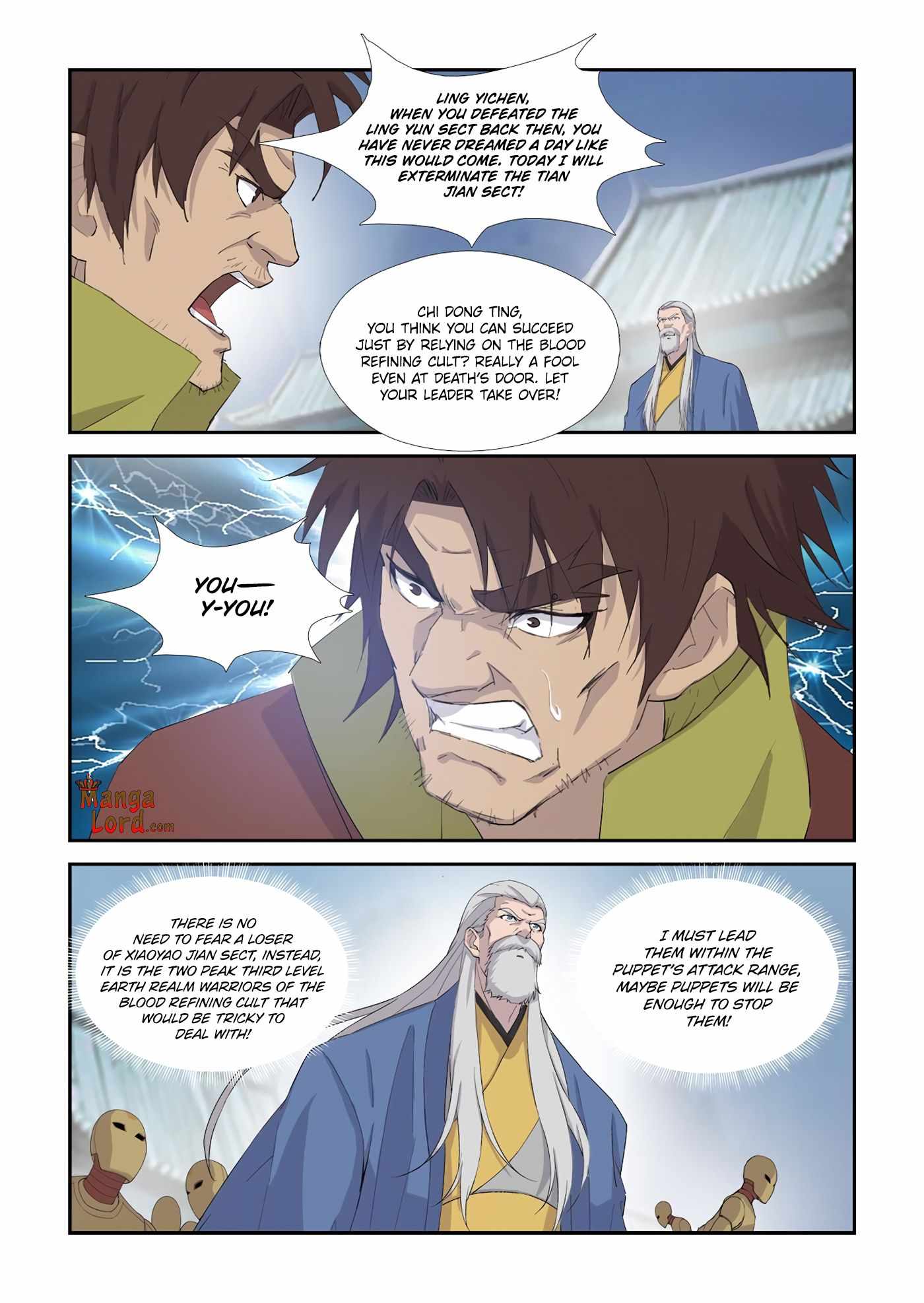 Read Heaven Defying Sword chapter 334 image 10 on Lezhin