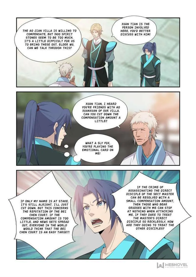 Read Heaven Defying Sword chapter 373 image 6 on Lezhin