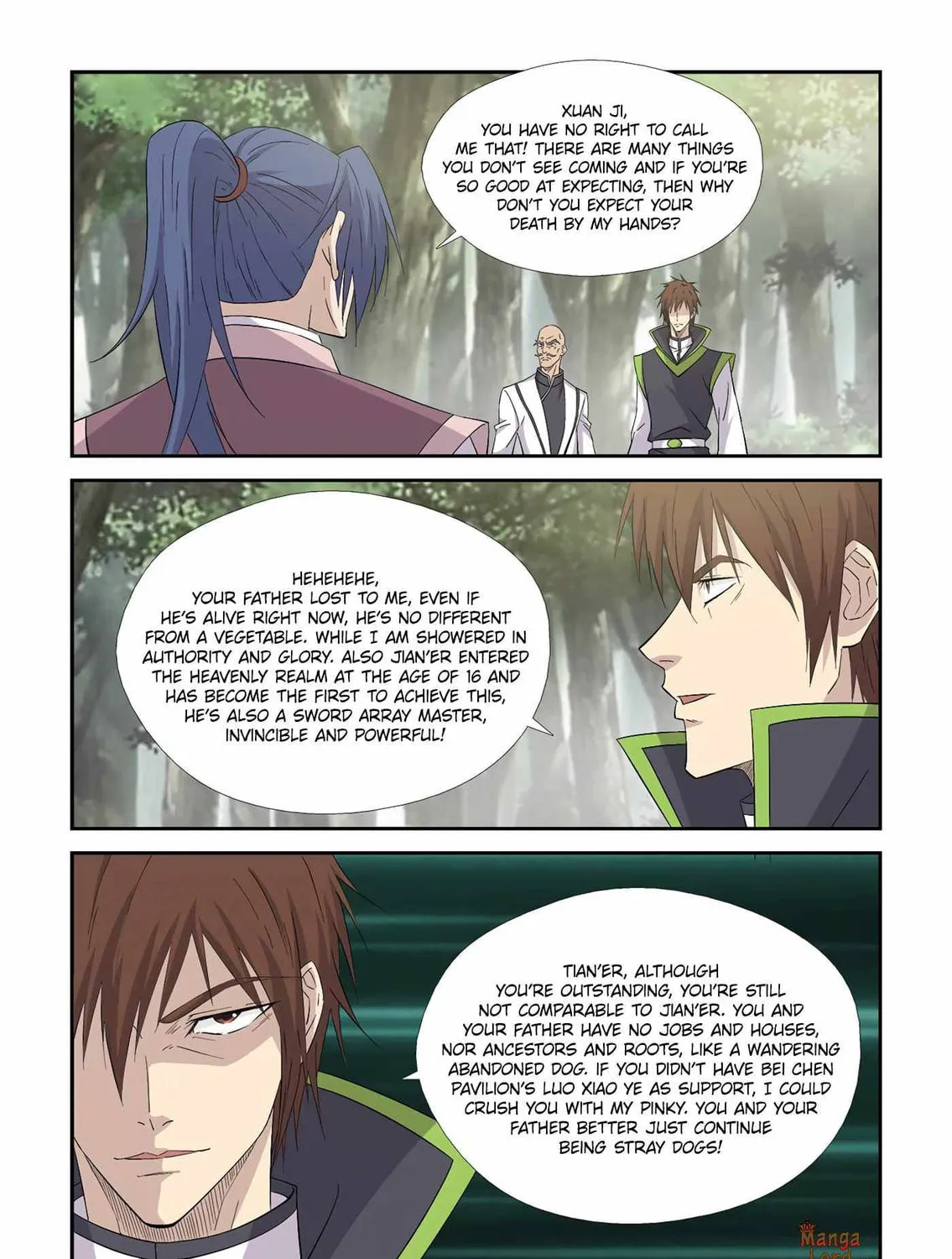 Read Heaven Defying Sword chapter 399 image 4 on Lezhin
