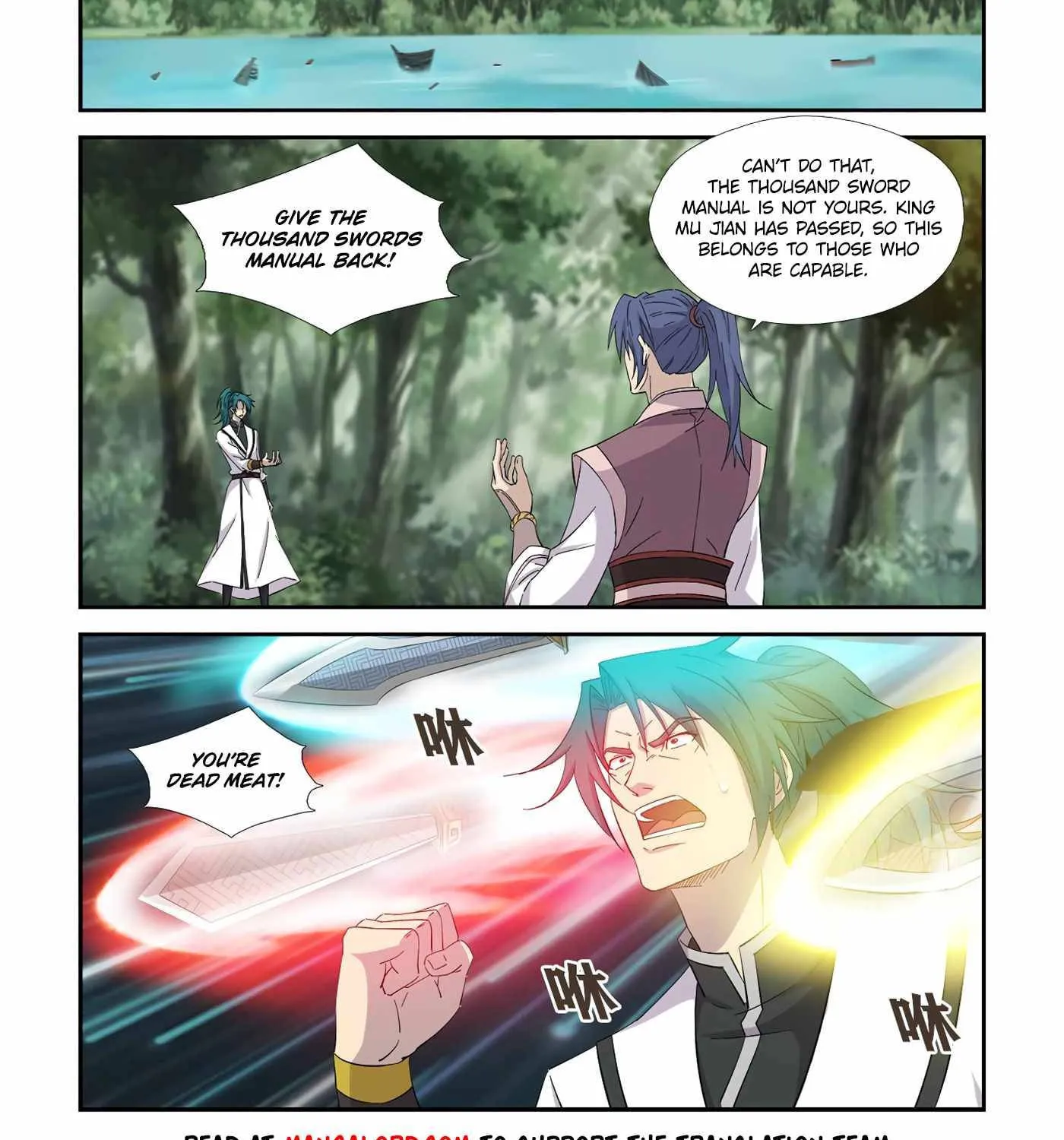 Heaven Defying Sword Chapter 400 page 3 - 