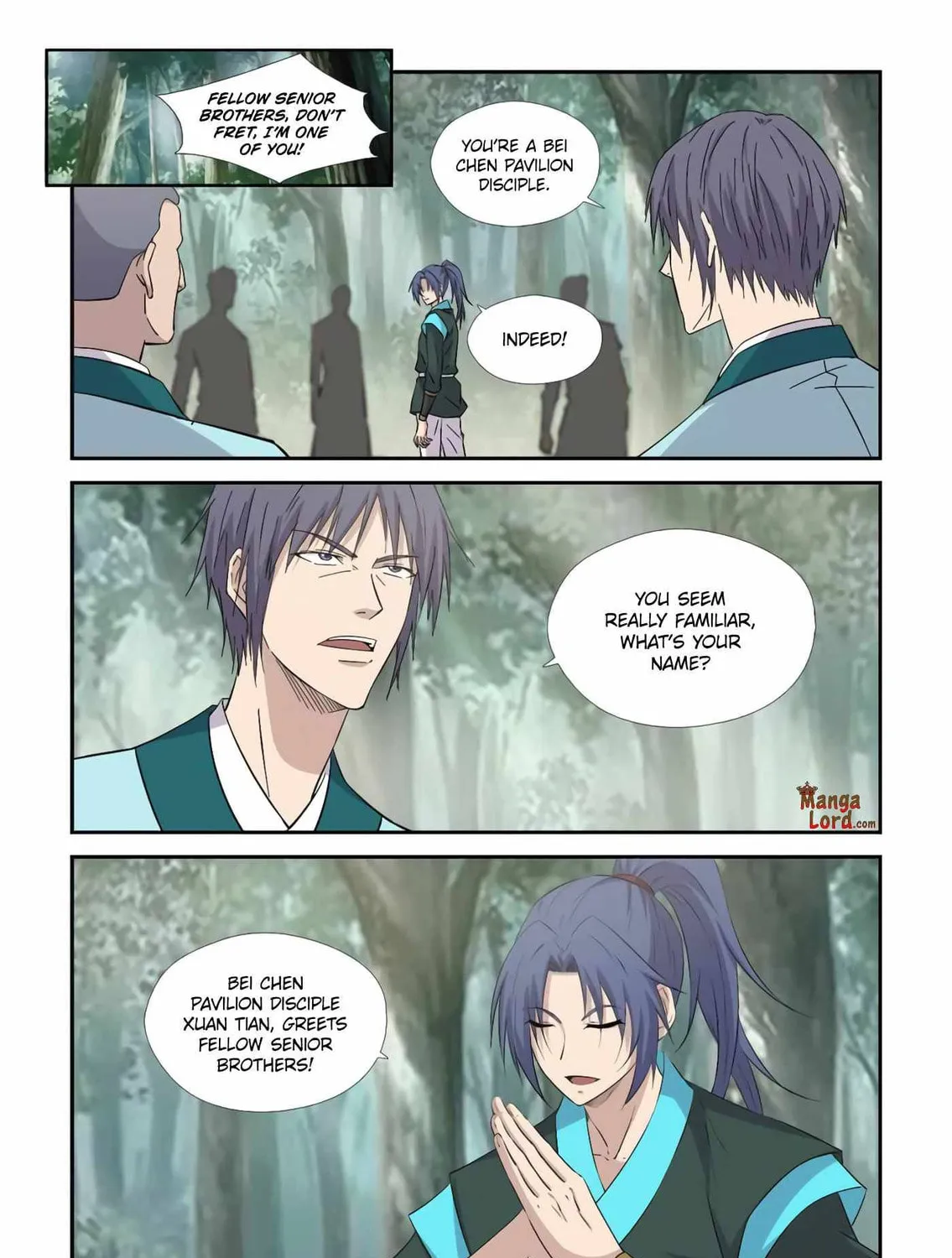 Read Heaven Defying Sword chapter 402 image 22 on Lezhin