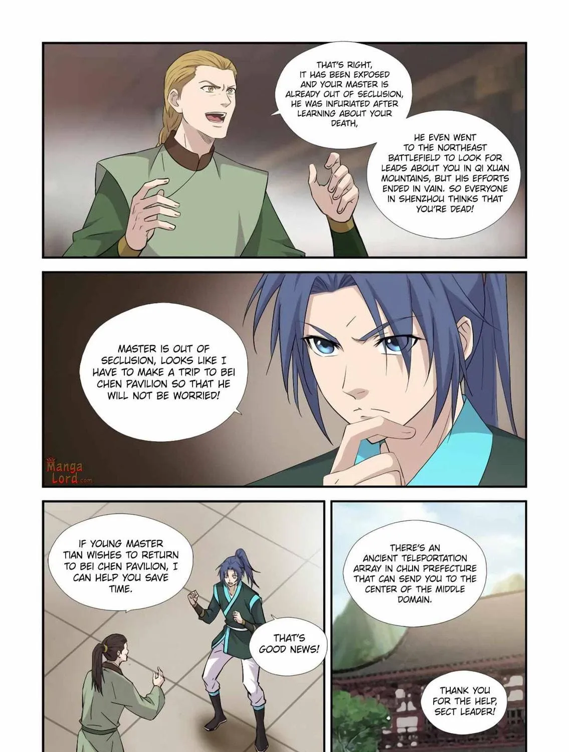 Read Heaven Defying Sword chapter 402 image 6 on Lezhin