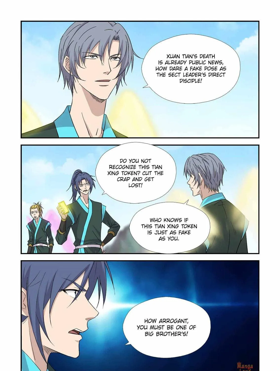 Read Heaven Defying Sword chapter 405 image 6 on Lezhin