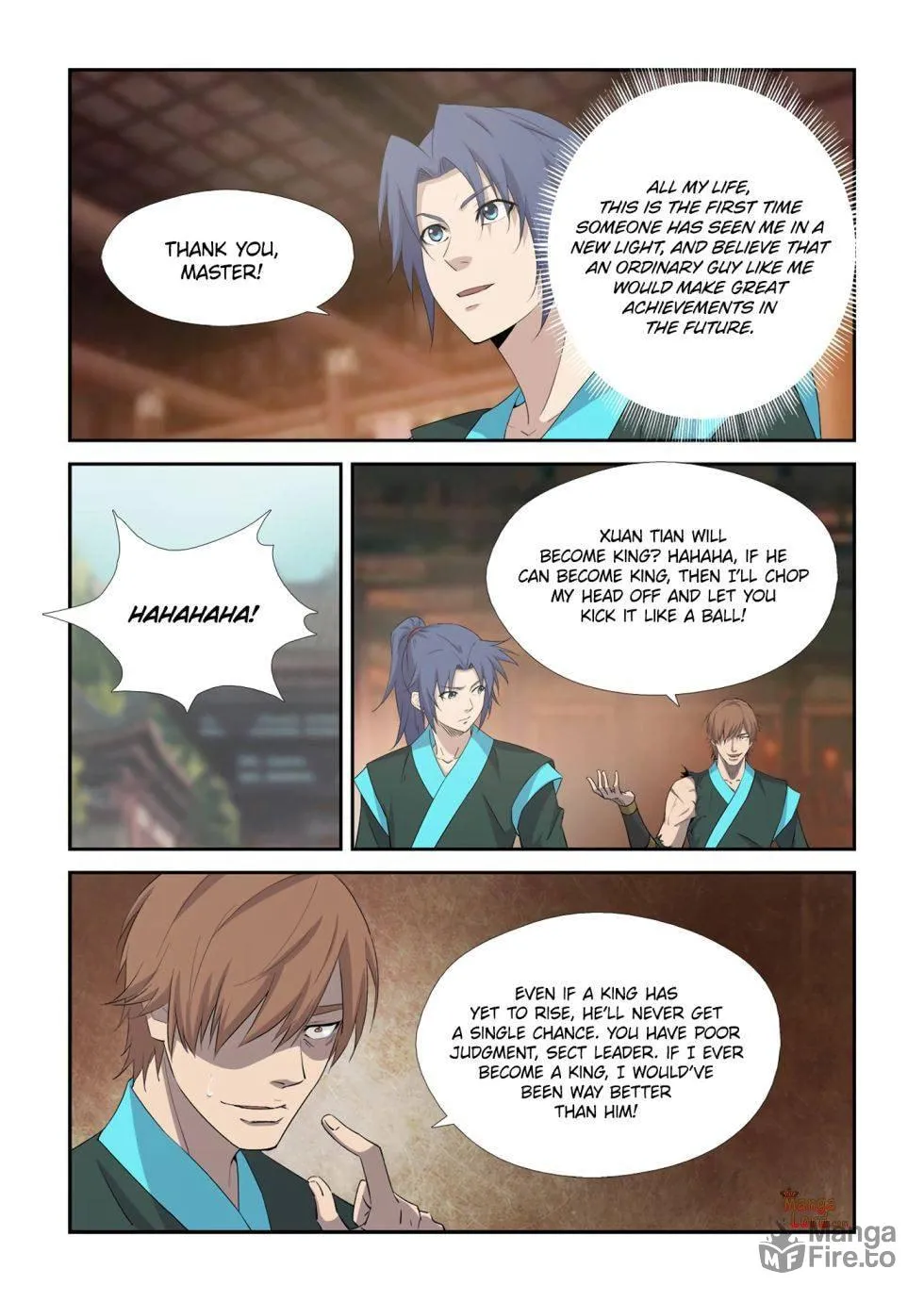 Read Heaven Defying Sword chapter 407 image 4 on Lezhin
