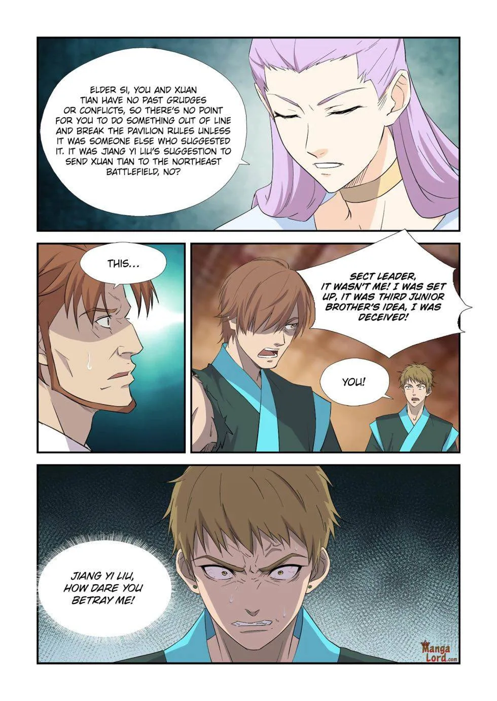 Read Heaven Defying Sword chapter 407 image 9 on Lezhin