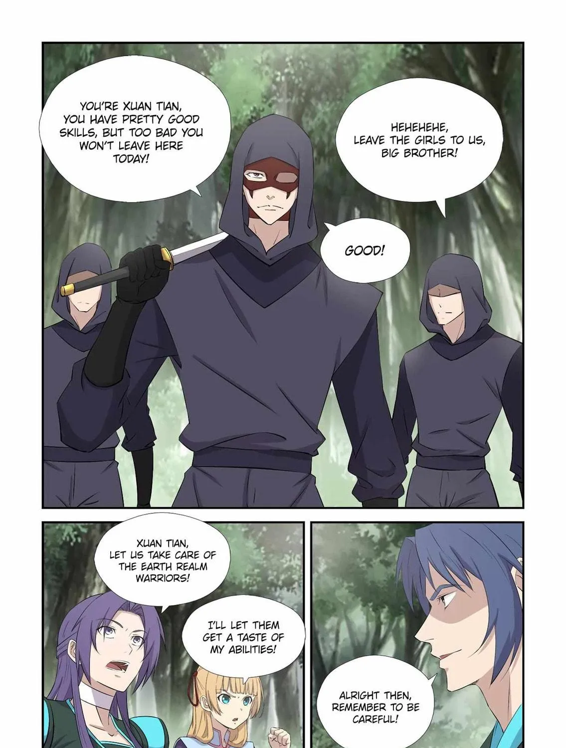 Read Heaven Defying Sword chapter 428 image 10 on Lezhin