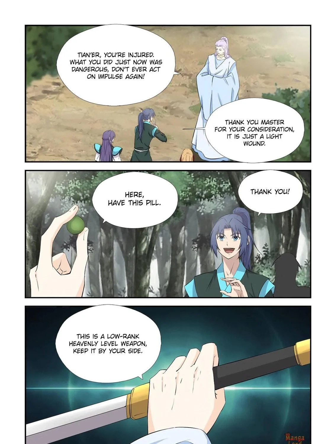 Read Heaven Defying Sword chapter 429 image 18 on Lezhin