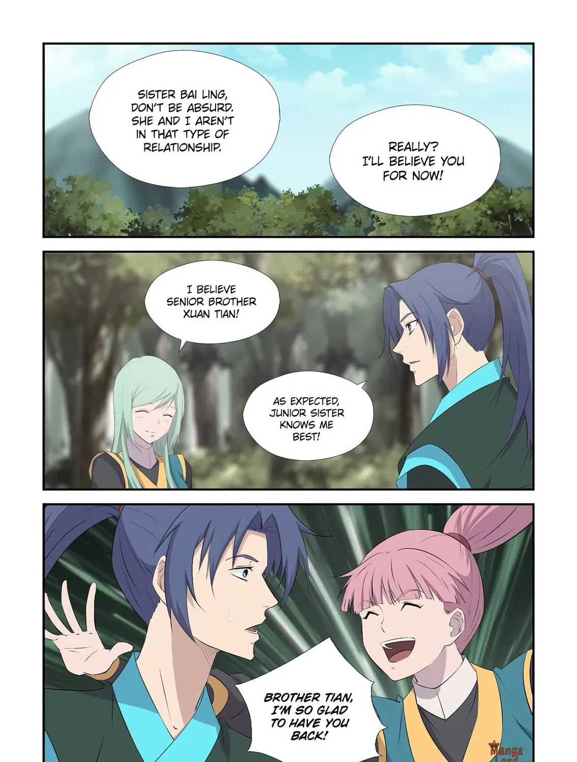 Read Heaven Defying Sword chapter 430 image 16 on Lezhin