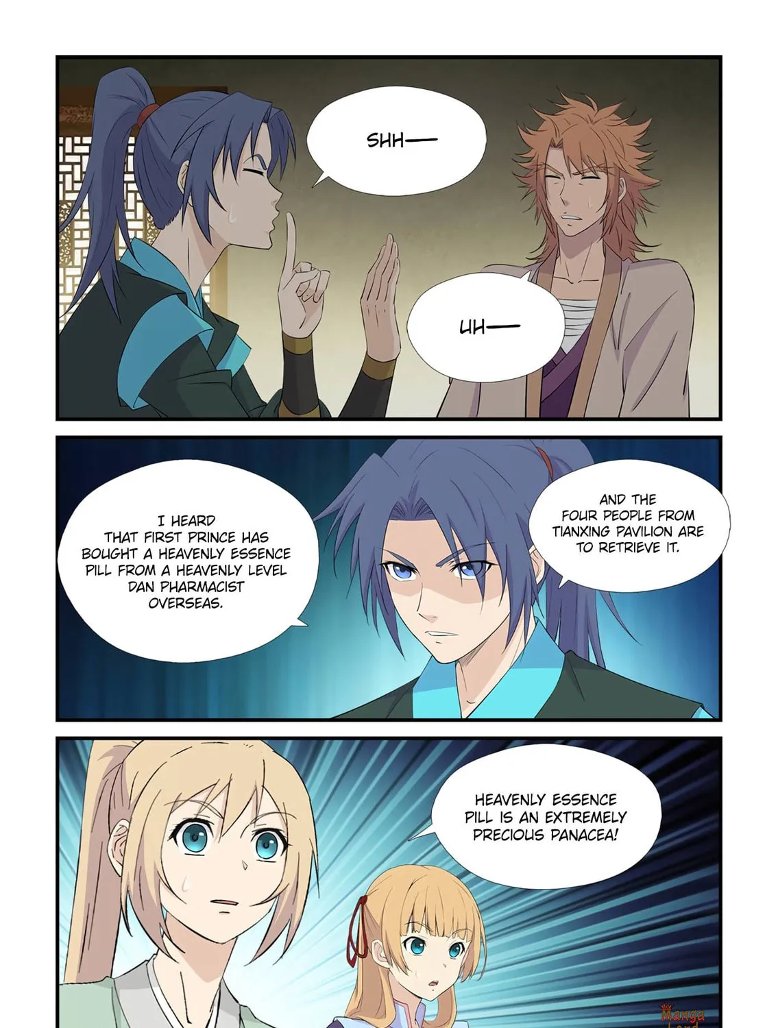 Read Heaven Defying Sword chapter 437 image 4 on Lezhin