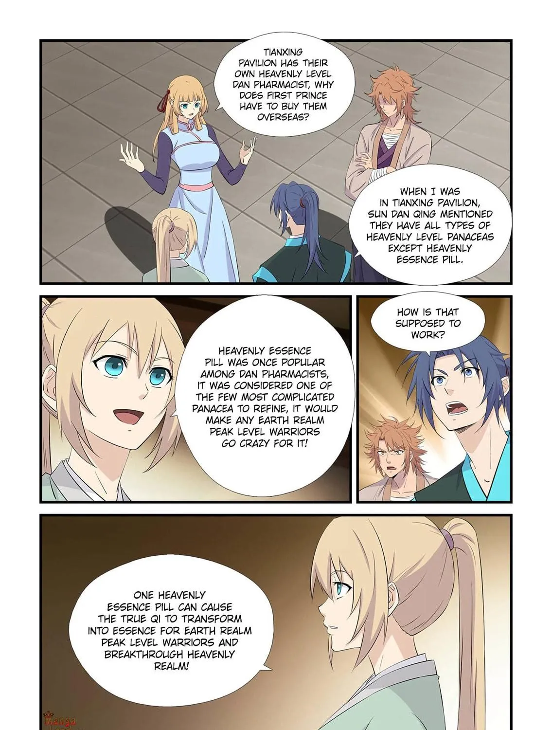 Read Heaven Defying Sword chapter 437 image 6 on Lezhin