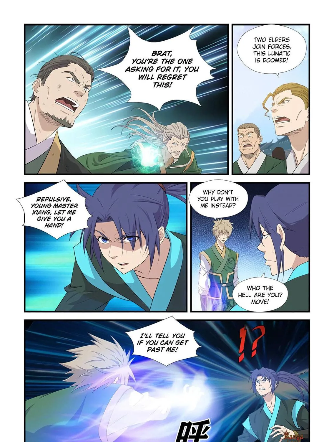 Read Heaven Defying Sword chapter 439 image 10 on Lezhin