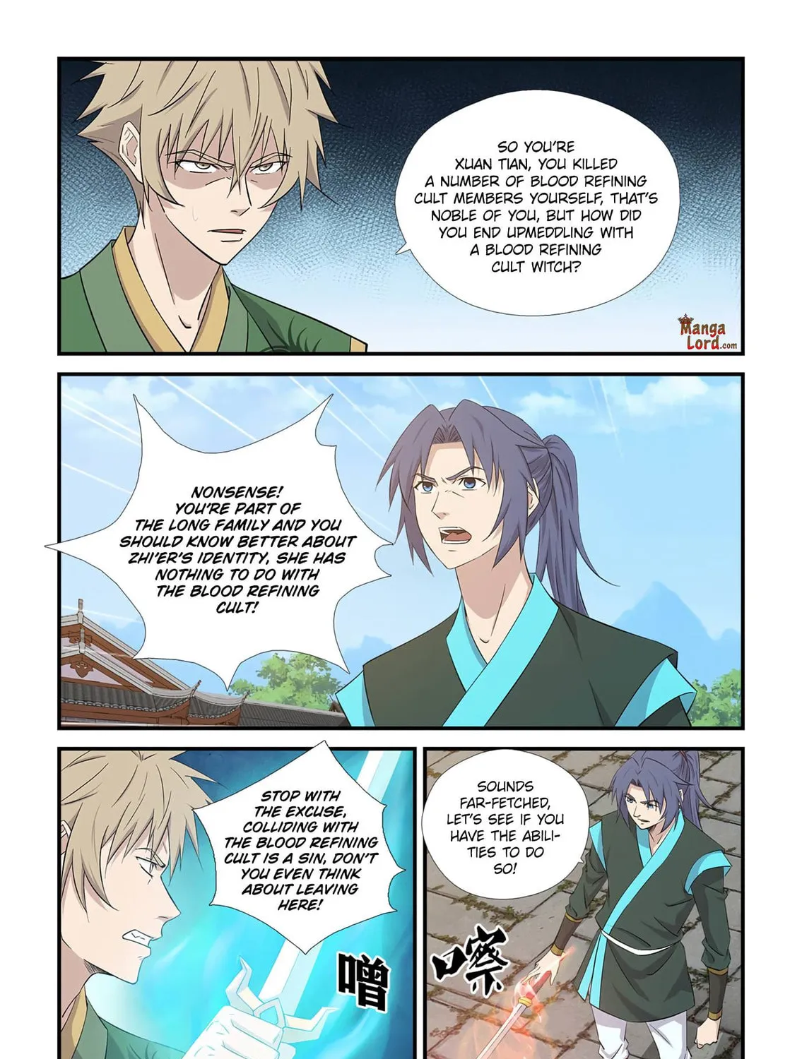 Read Heaven Defying Sword chapter 439 image 14 on Lezhin