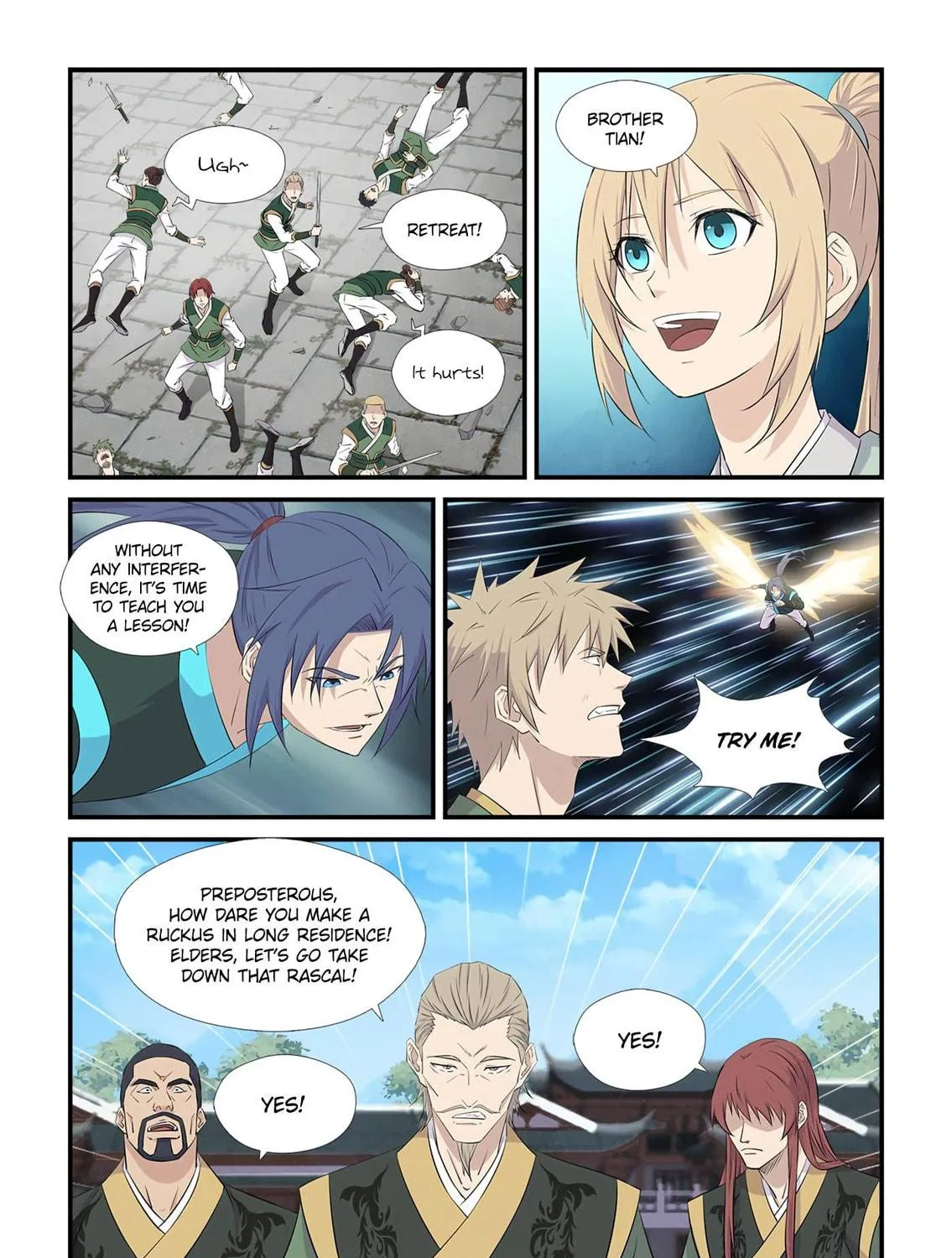 Read Heaven Defying Sword chapter 439 image 20 on Lezhin