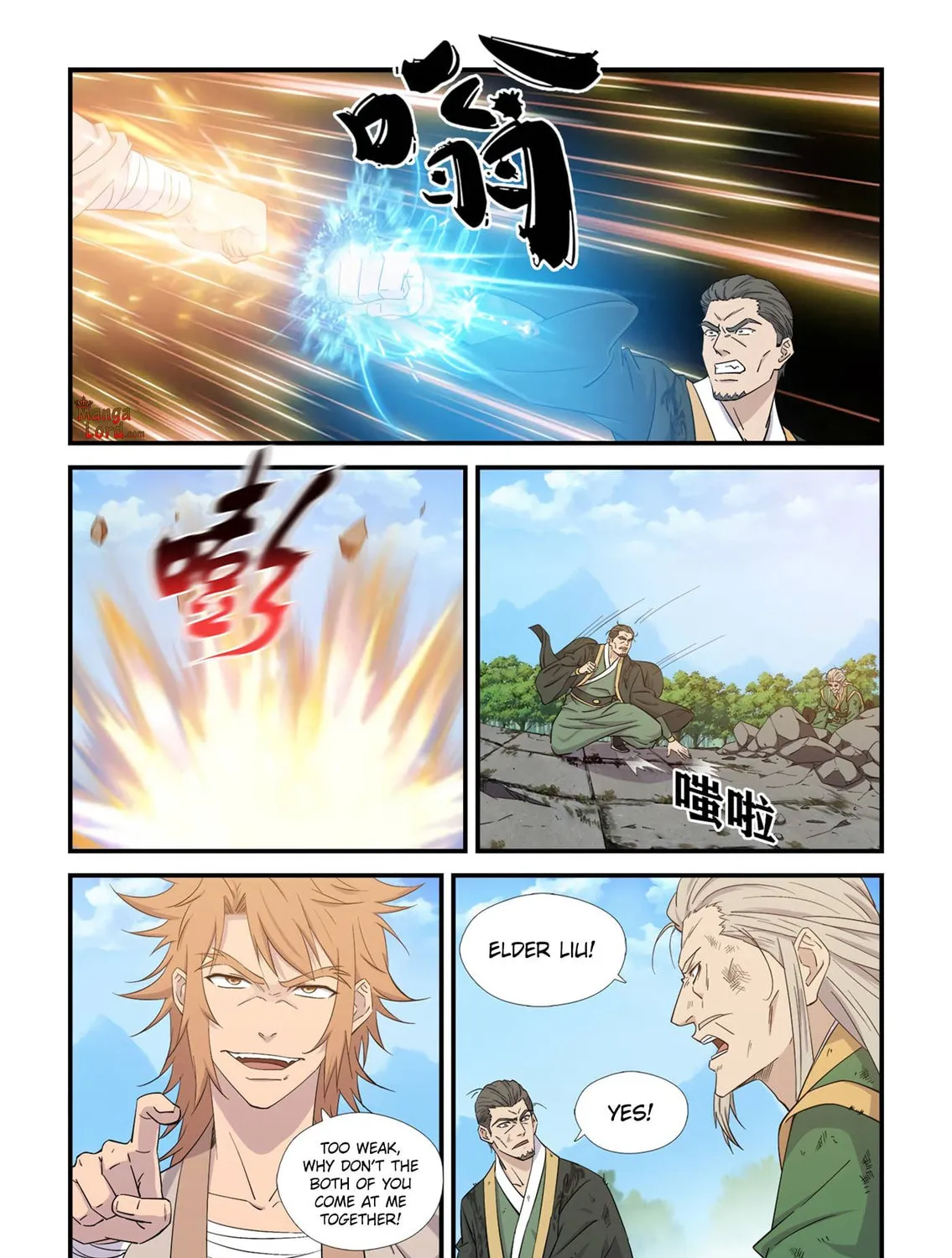Read Heaven Defying Sword chapter 439 image 8 on Lezhin