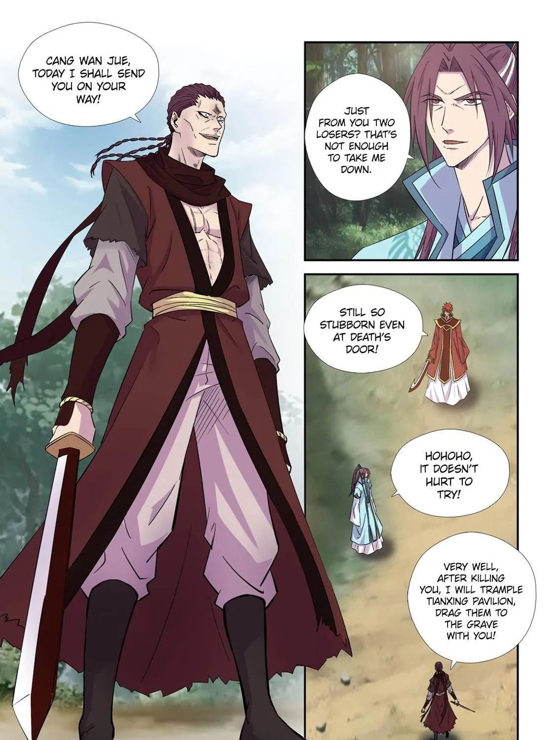 Read Heaven Defying Sword chapter 446 image 10 on Lezhin