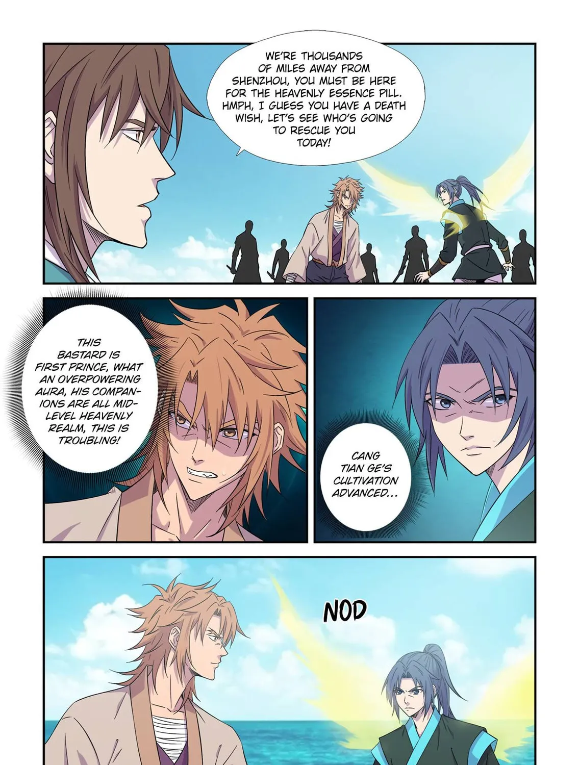 Read Heaven Defying Sword chapter 447 image 4 on Lezhin