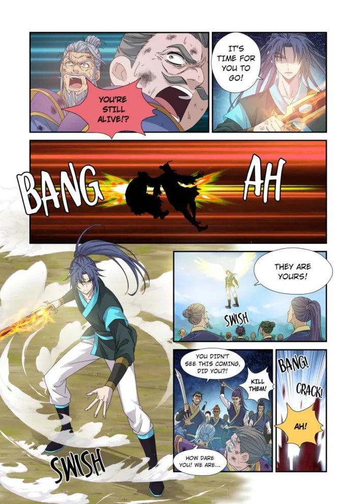 Read Heaven Defying Sword chapter 458 image 11 on Lezhin
