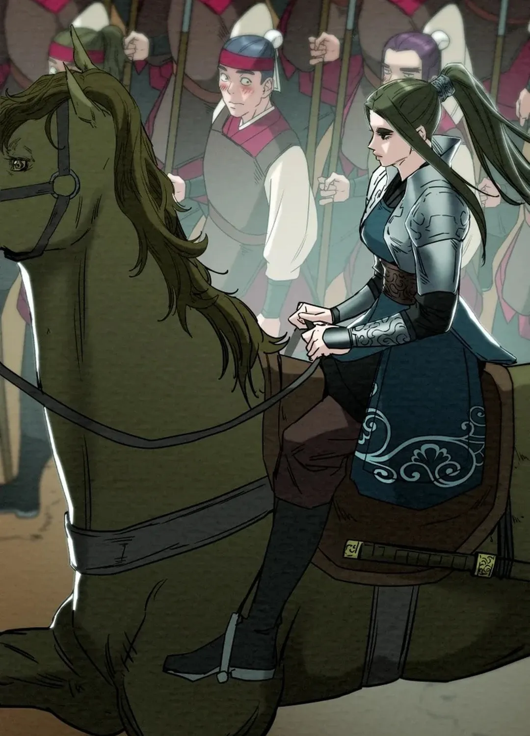 Read Heavenly Moon chapter 121 image 14 on Lezhin