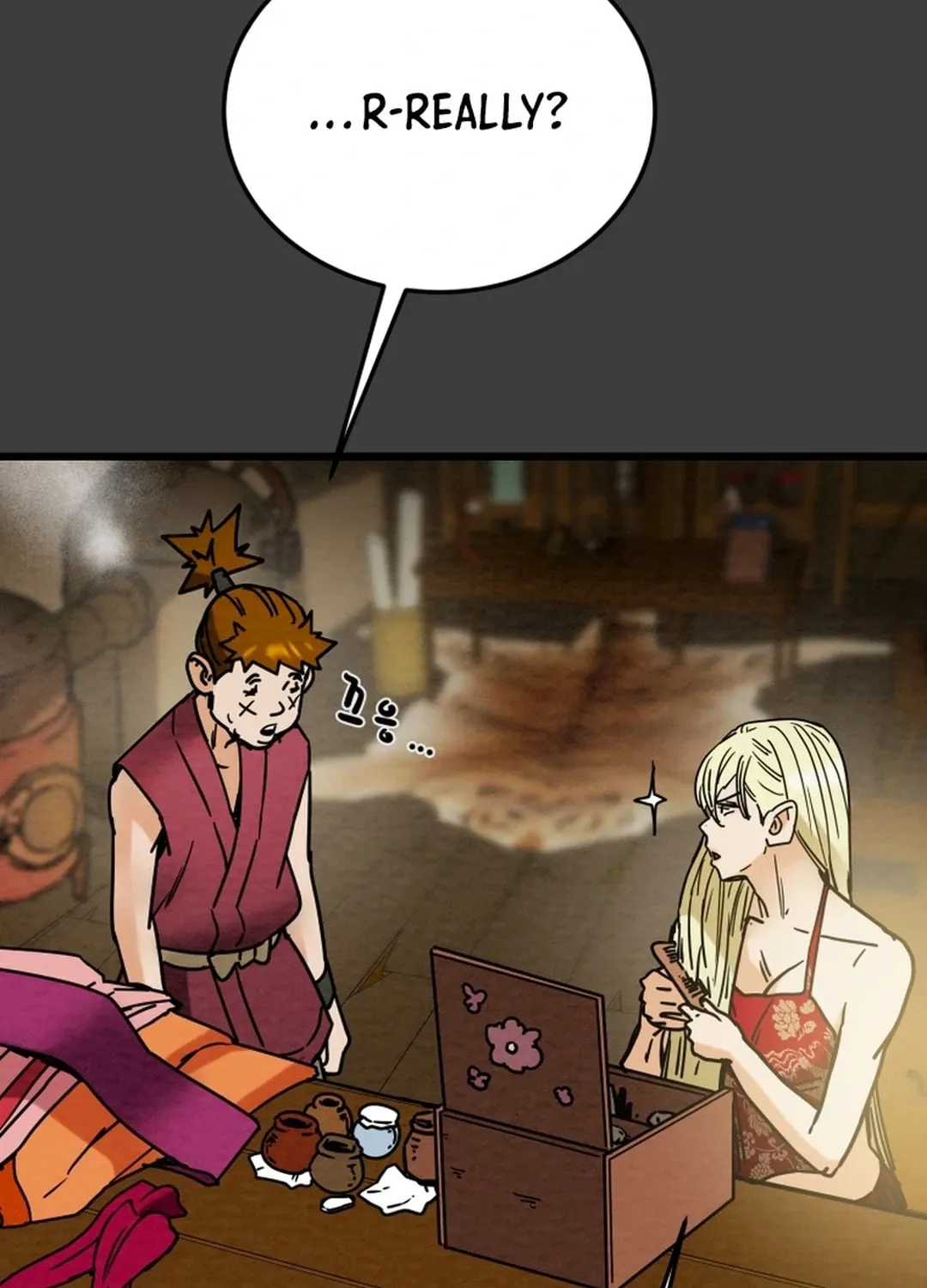 Read Heavenly Moon chapter 127 image 55 on Lezhin