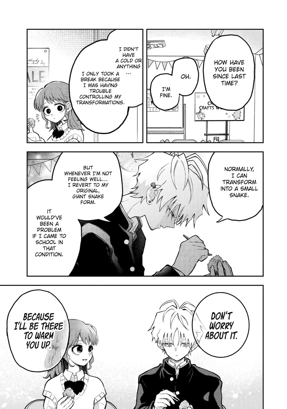 Hebigami Transforms When He's Cold Chapter 19 page 9 - 