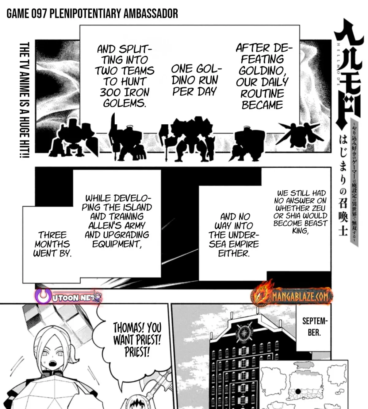 Read Hell Mode chapter 97.1 image 1 on Lezhin
