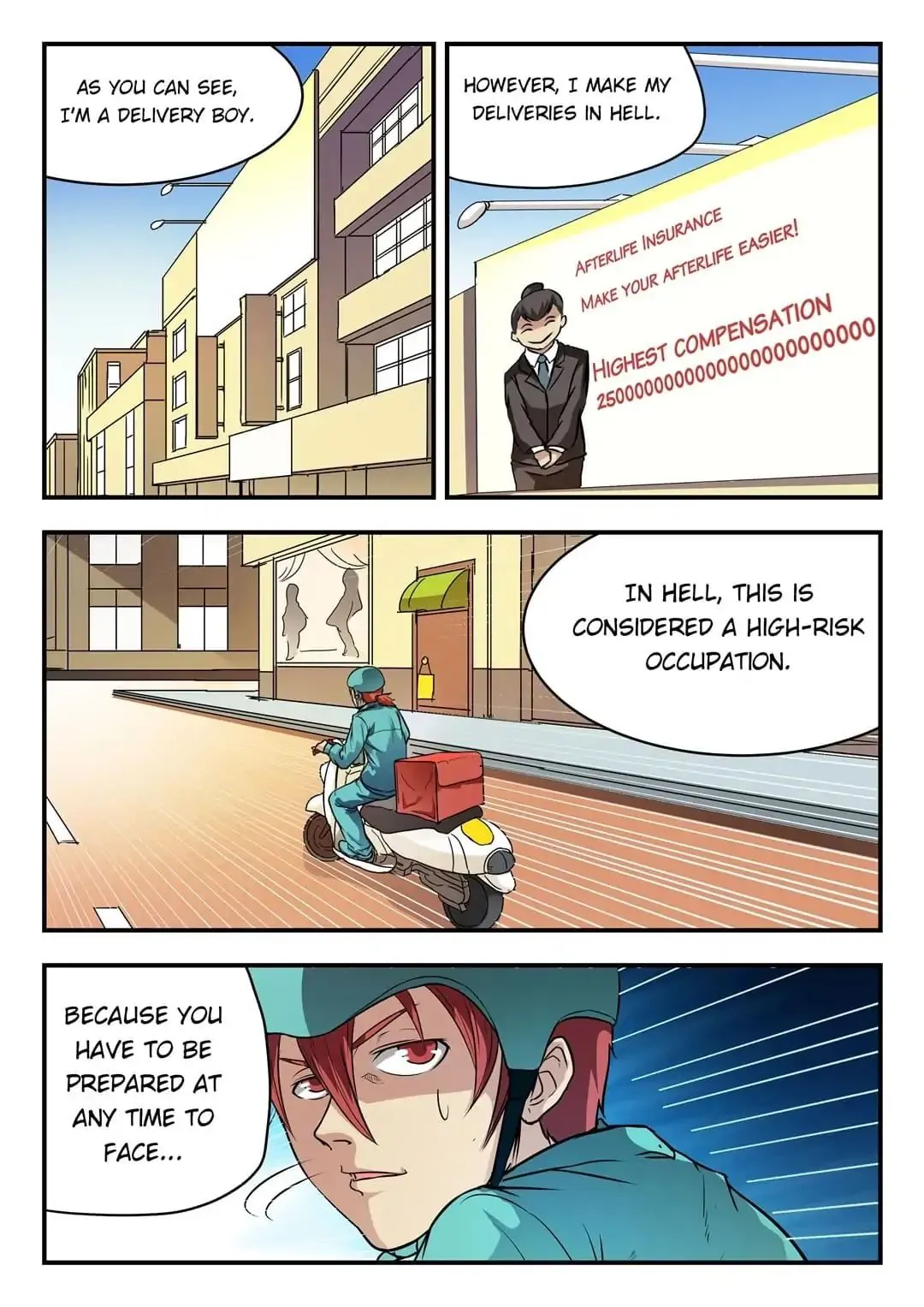 Read Hell Take-out chapter 1 image 3 on Lezhin