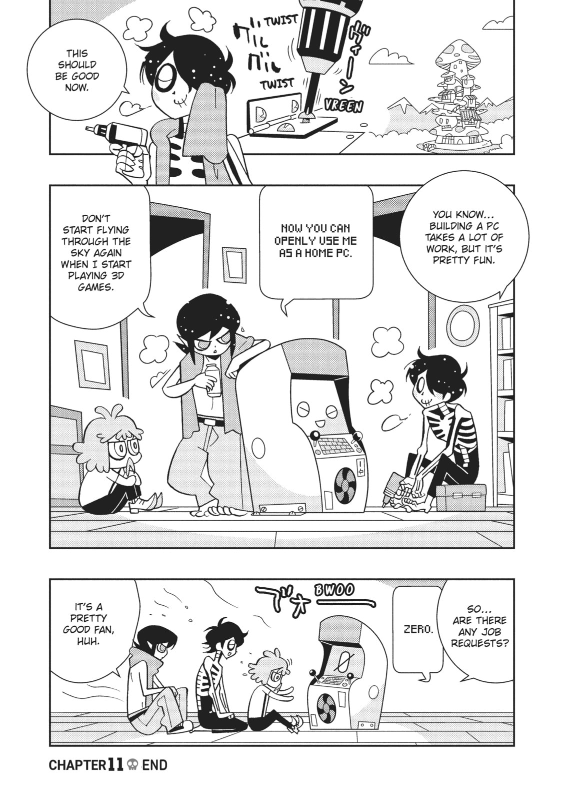 Read Hella Chill Monsters chapter 11 image 11 on Lezhin