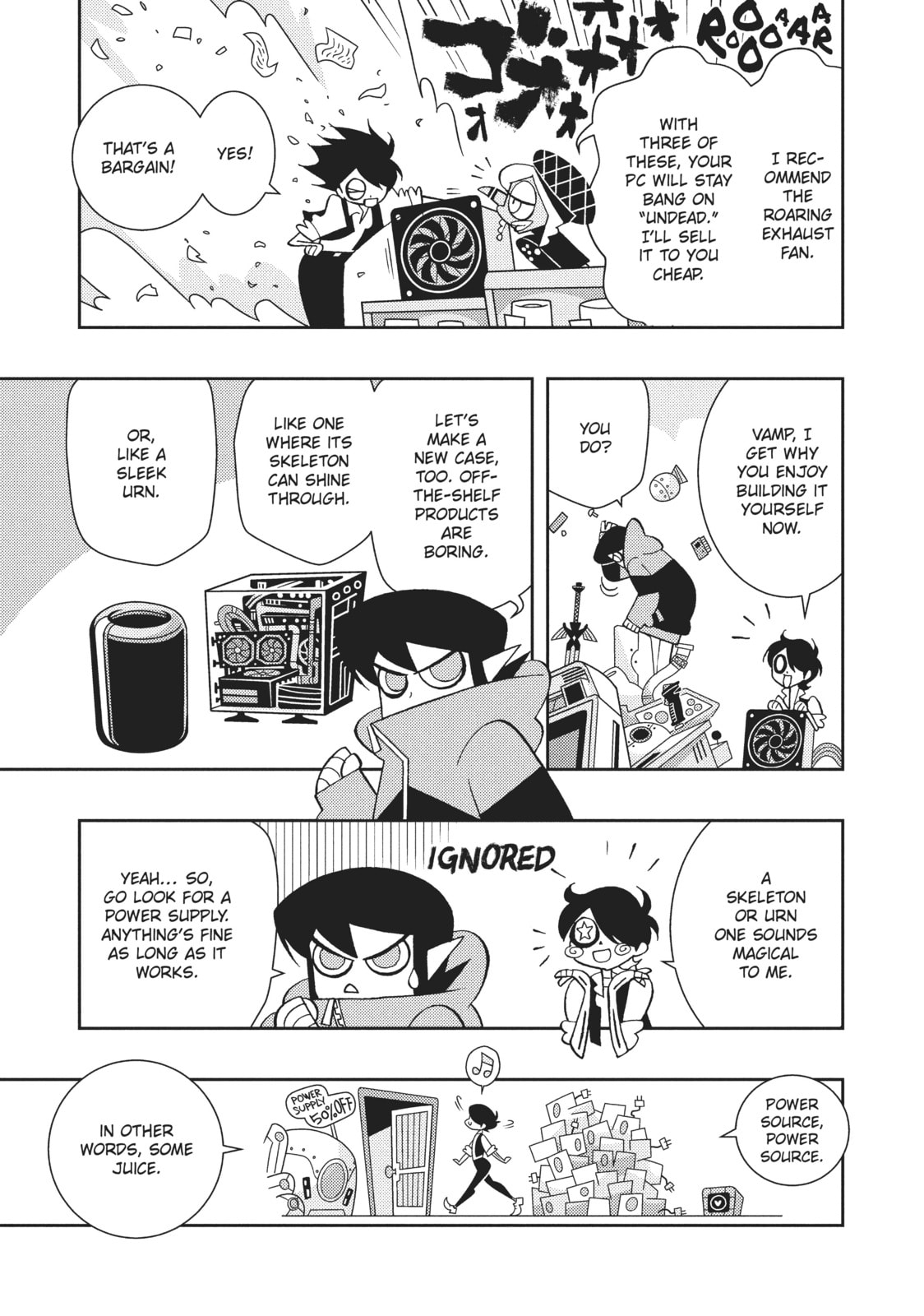 Read Hella Chill Monsters chapter 11 image 6 on Lezhin