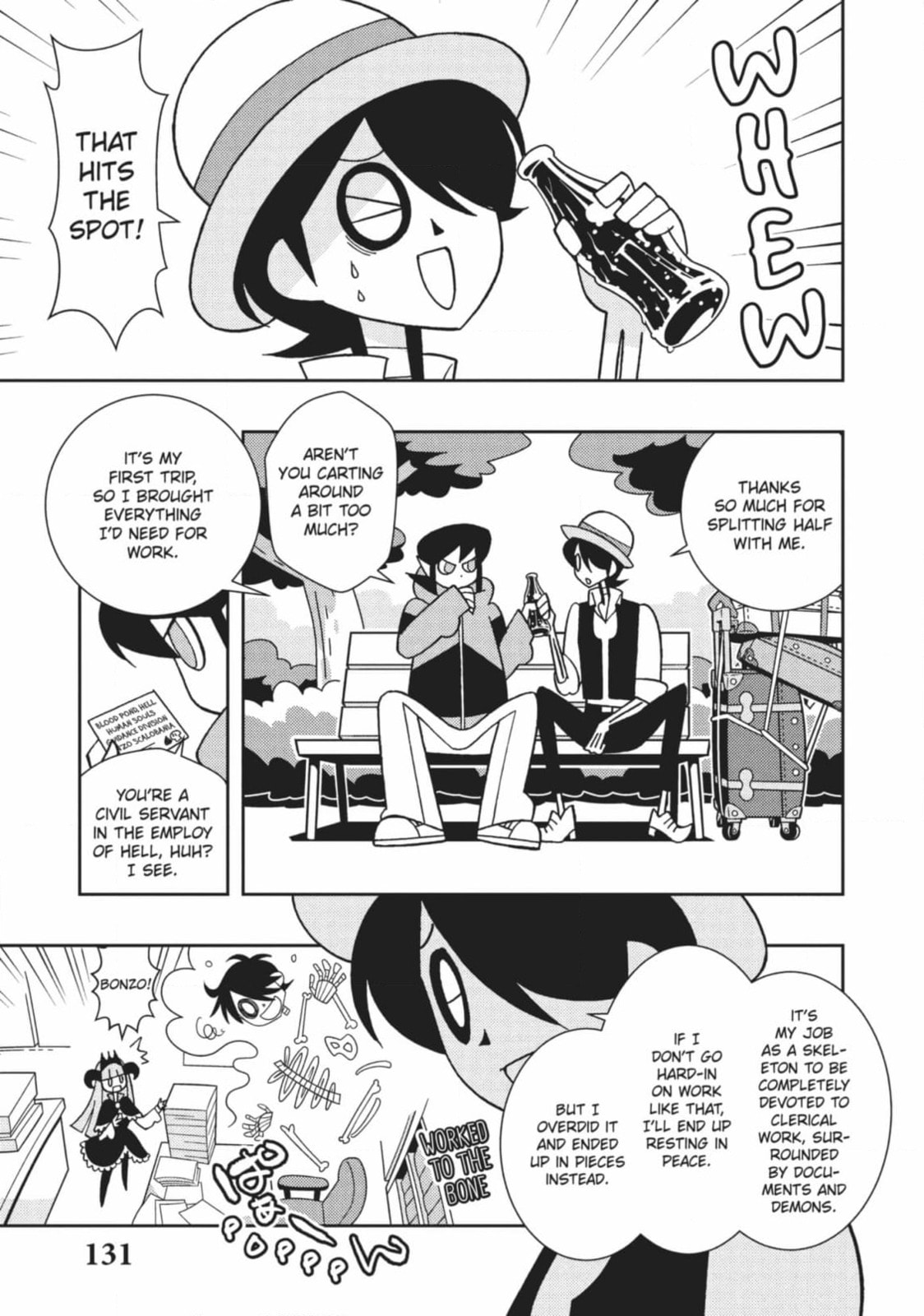 Read Hella Chill Monsters chapter 28 image 4 on Lezhin