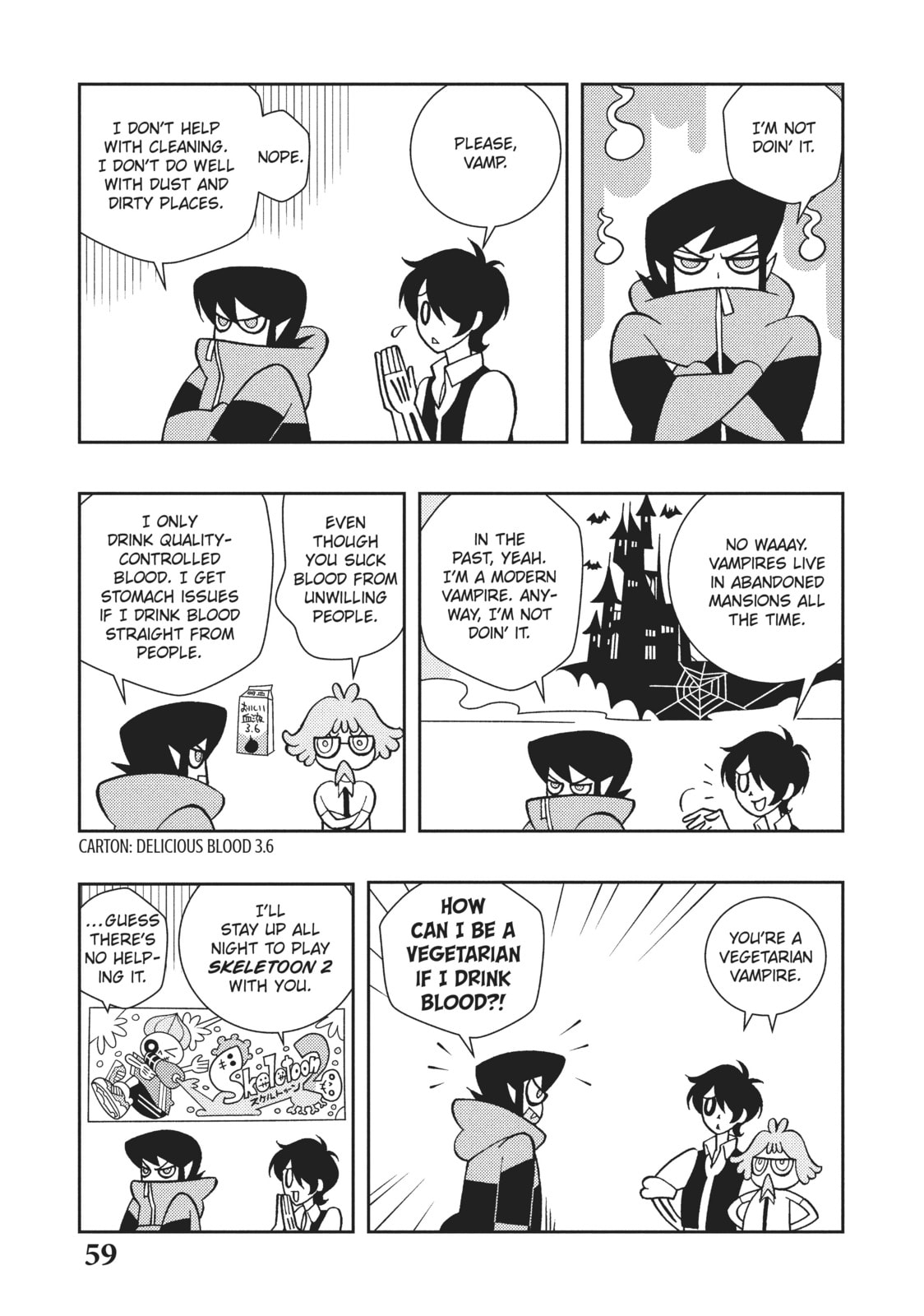 Read Hella Chill Monsters chapter 4 image 4 on Lezhin