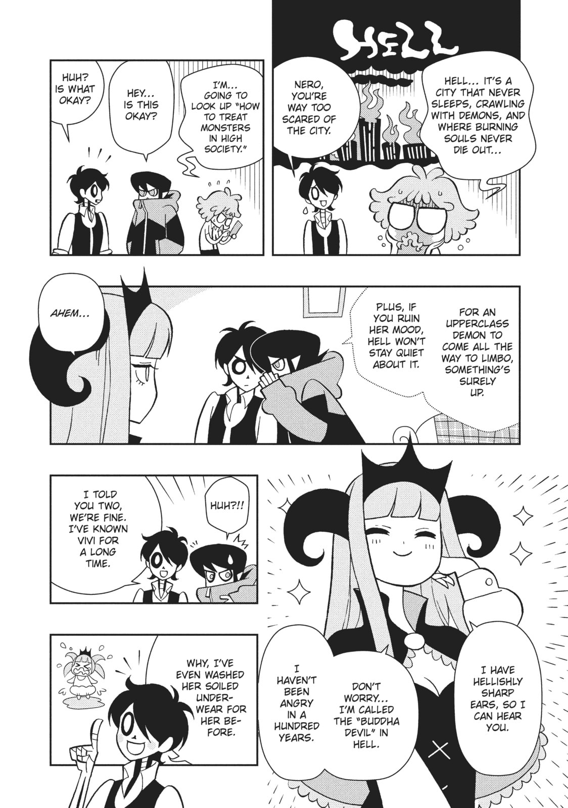 Read Hella Chill Monsters chapter 8 image 3 on Lezhin