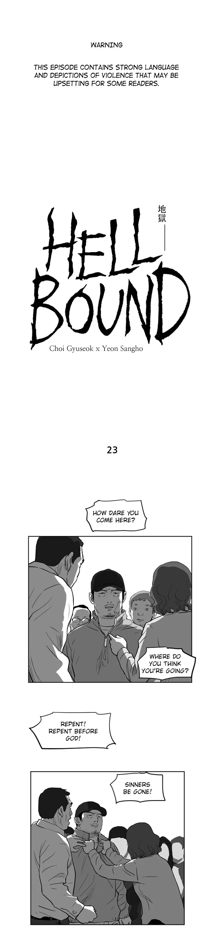 Read Hellbound chapter 23 image 0 on Lezhin