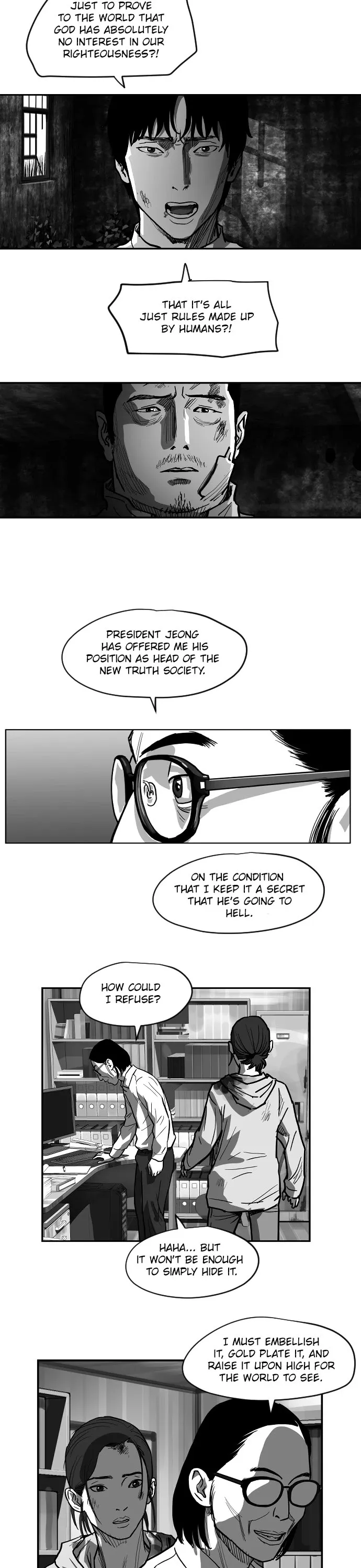 Read Hellbound chapter 27 image 13 on Lezhin