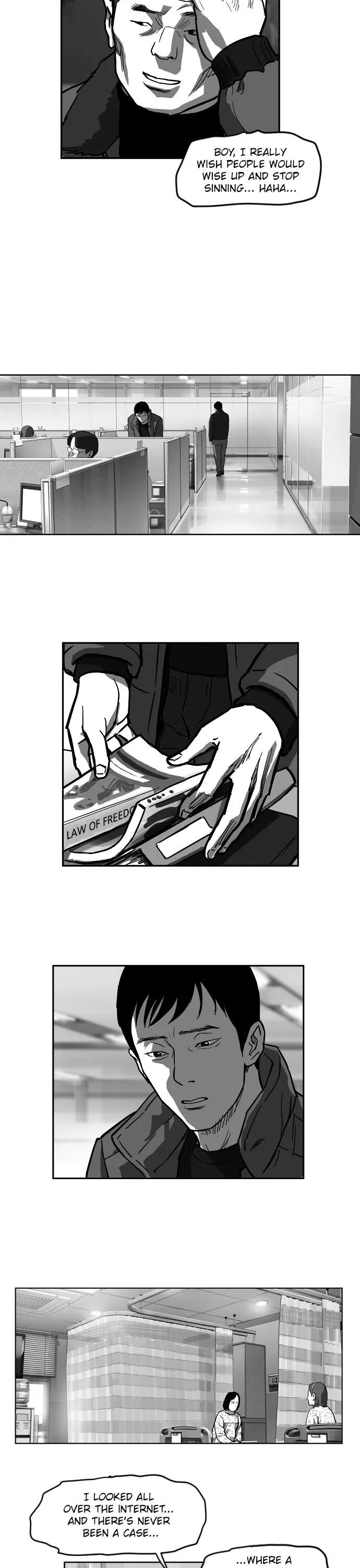 Read Hellbound chapter 36 image 1 on Lezhin