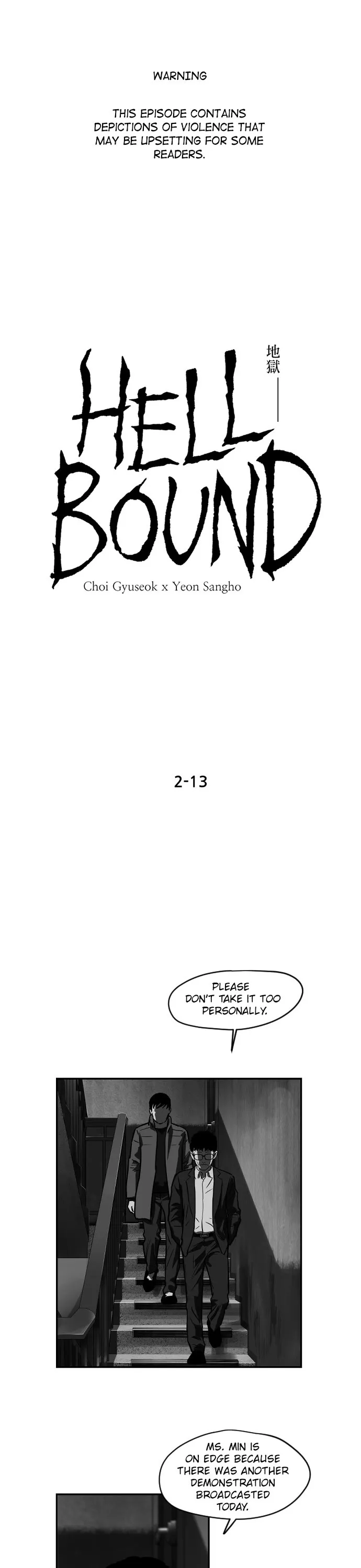Read Hellbound chapter 42 image 0 on Lezhin