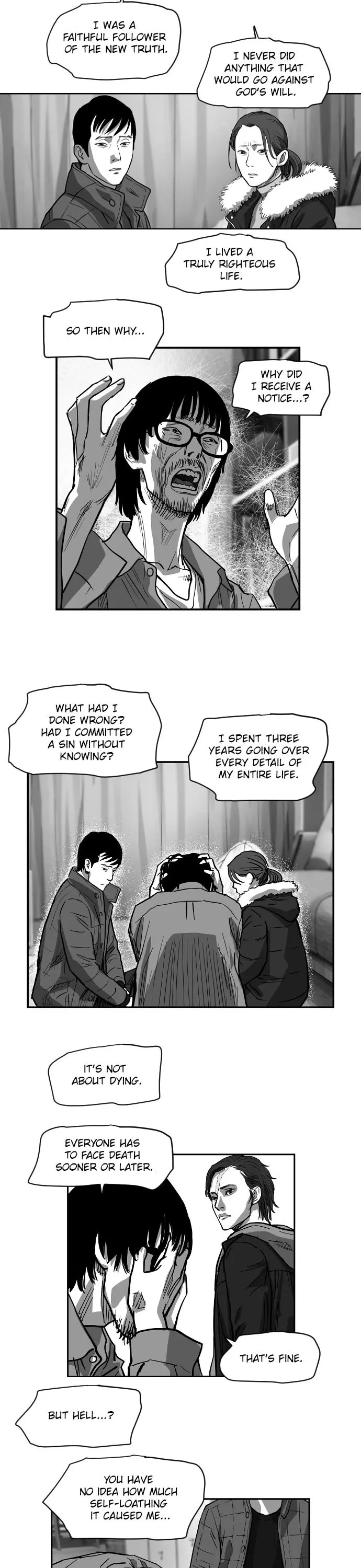 Read Hellbound chapter 50 image 1 on Lezhin