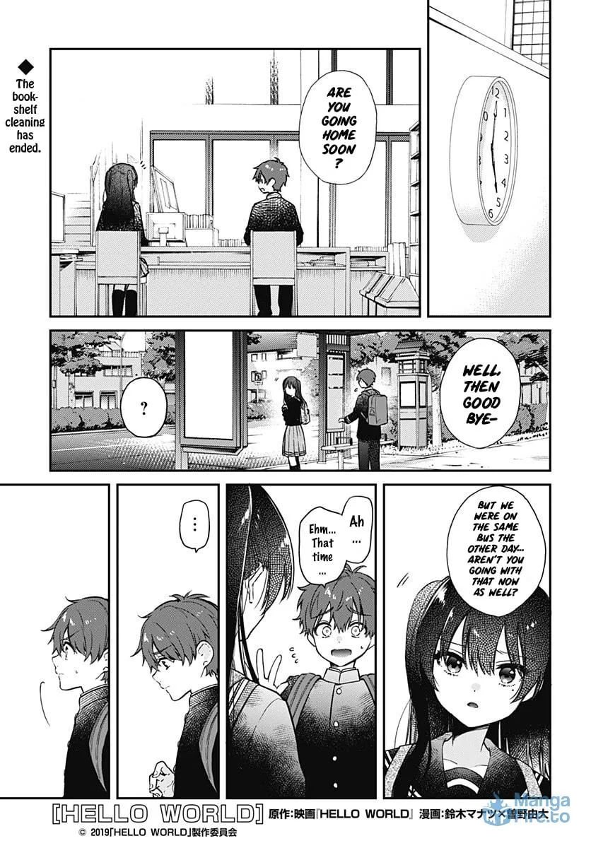 Read HELLO WORLD: The Manga chapter 3 image 20 on Lezhin