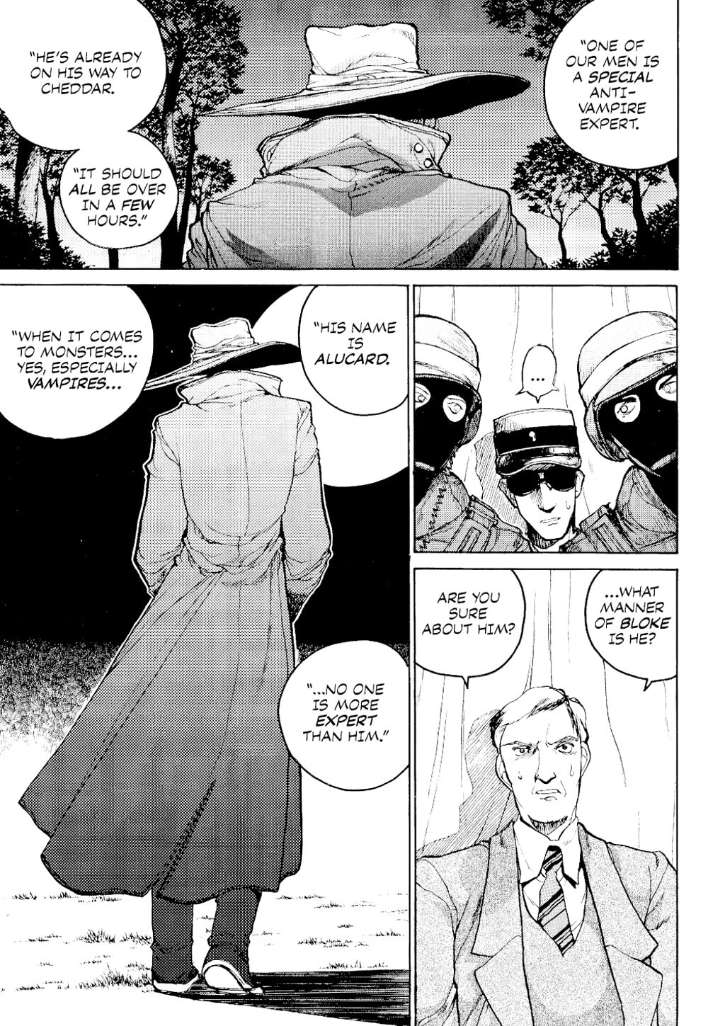 Read HELLSING chapter 1 image 10 on Lezhin