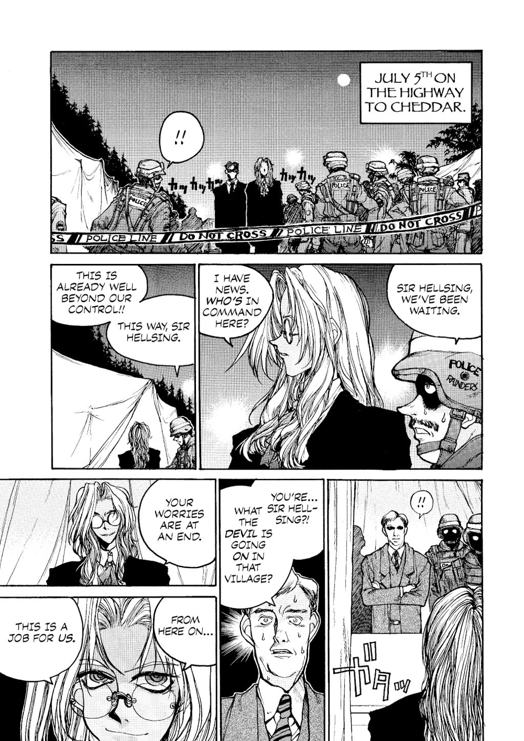 Read HELLSING chapter 1 image 6 on Lezhin
