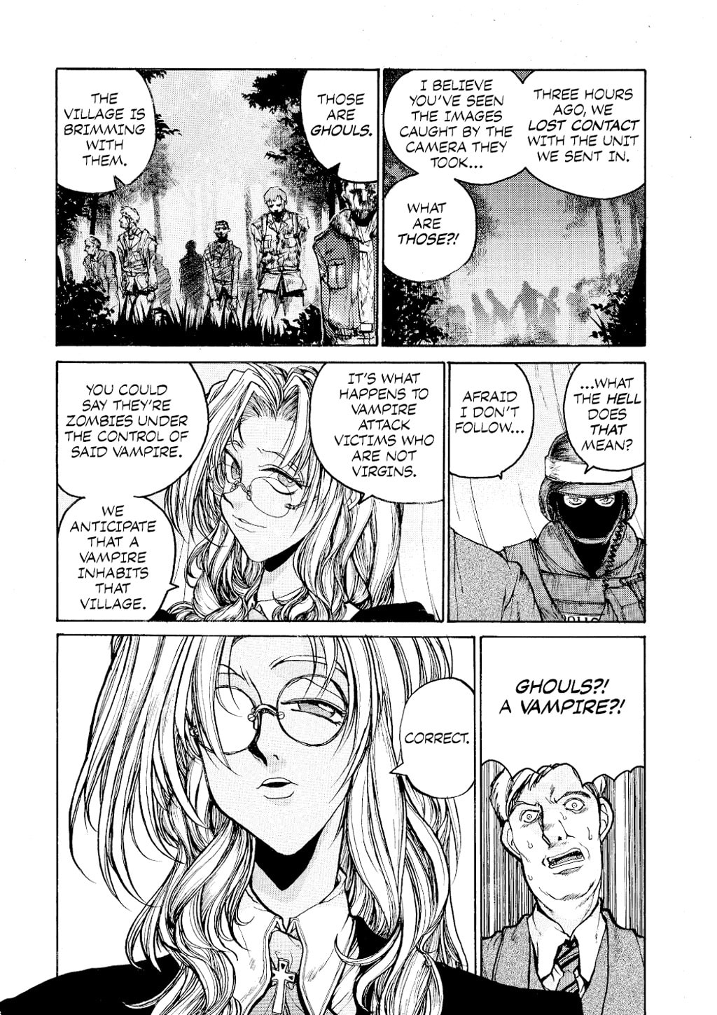 Read HELLSING chapter 1 image 7 on Lezhin