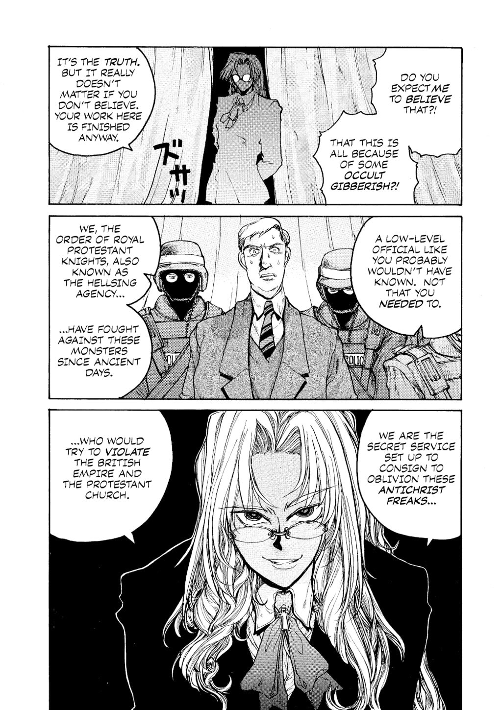 Read HELLSING chapter 1 image 8 on Lezhin