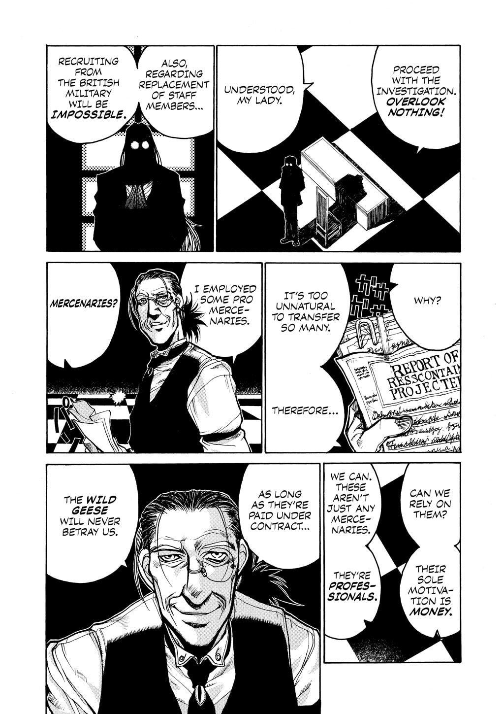 Read HELLSING chapter 11 image 6 on Lezhin