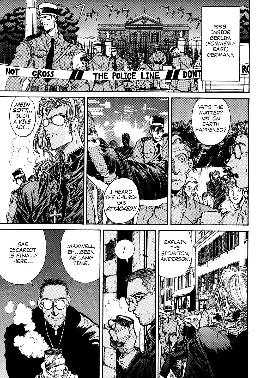 Read HELLSING chapter 12.5 image 0 on Lezhin