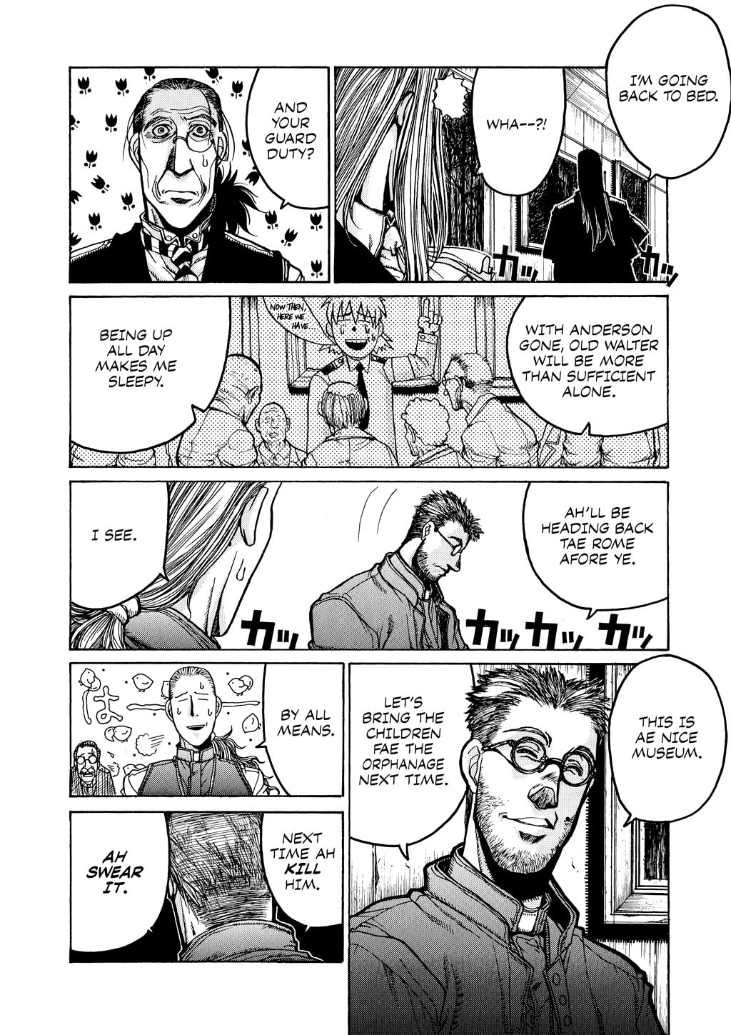 Read HELLSING chapter 12 image 17 on Lezhin