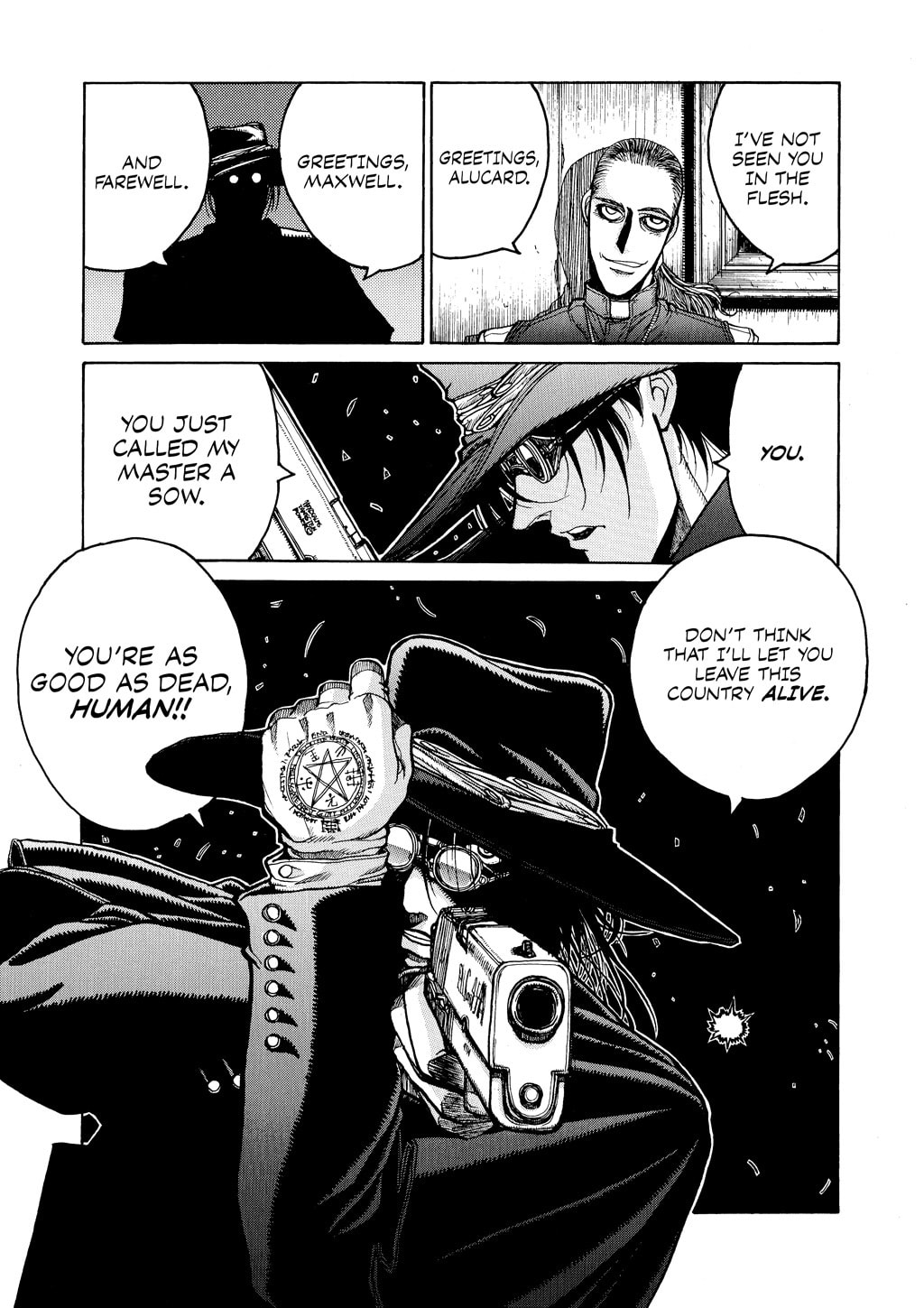 Read HELLSING chapter 12 image 8 on Lezhin