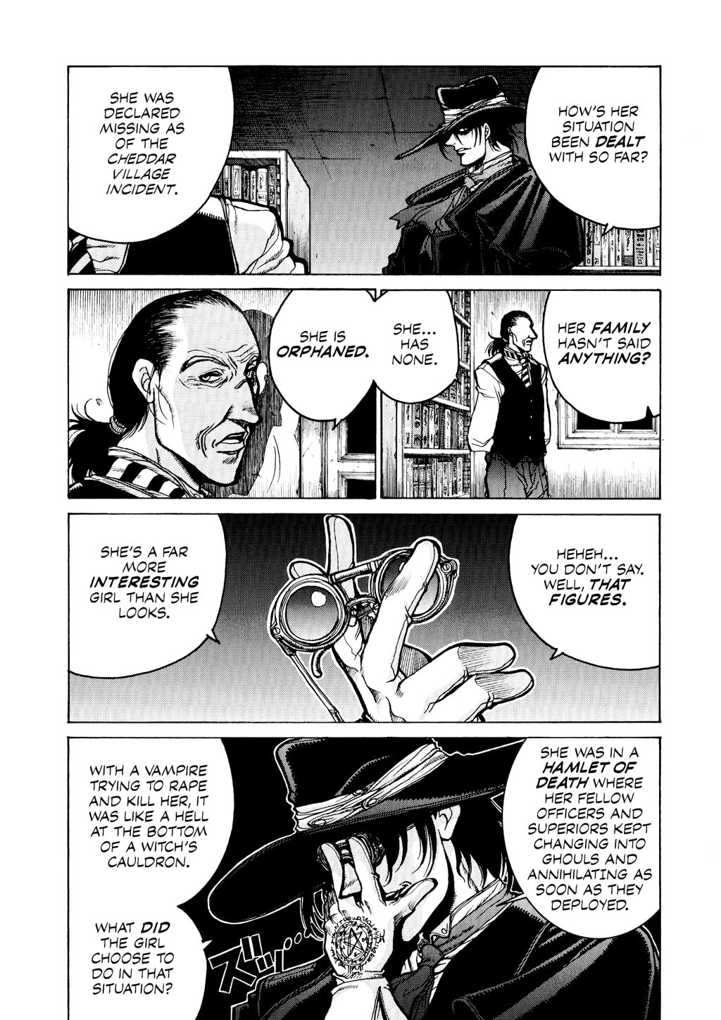 Read HELLSING chapter 13 image 15 on Lezhin