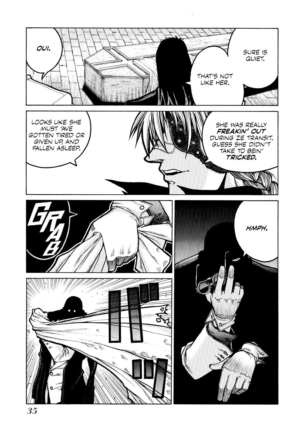 Read HELLSING chapter 14 image 9 on Lezhin