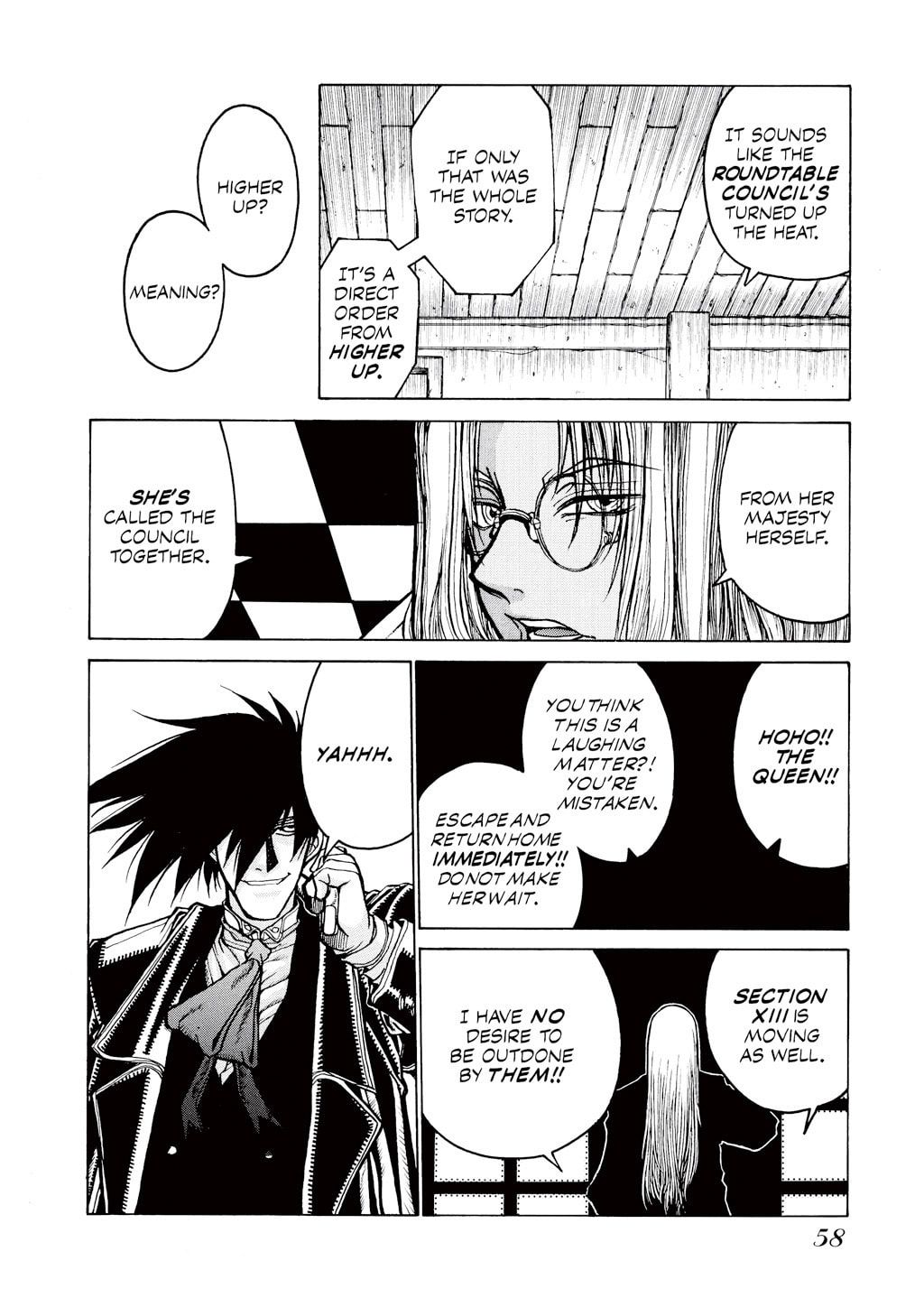 Read HELLSING chapter 21 image 10 on Lezhin